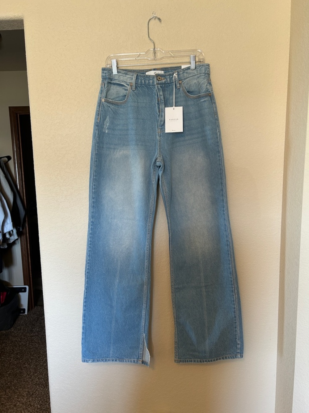KanCan Light Wash Wide Leg Jeans